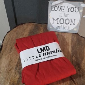 Orange Muslin Blanket